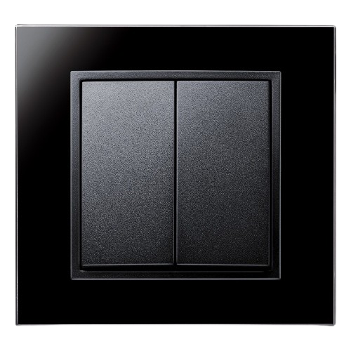 Berker B.7 Glass Anthracite /Anthracite Matt
