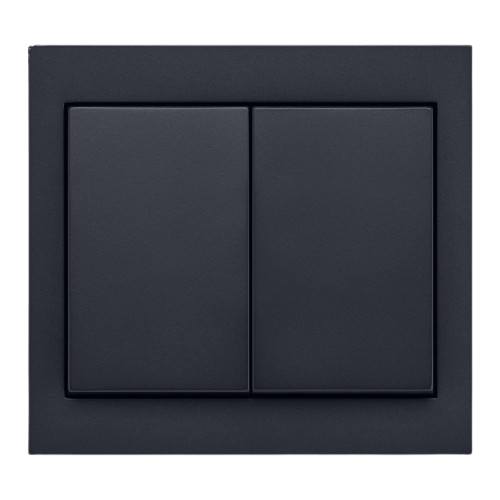Berker K.1 Plastic / Matt Anthracite