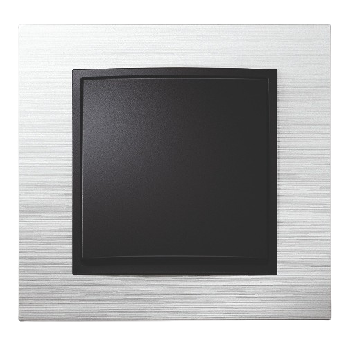 Berker B.7  Stainless Steel / Plastic Anthracite Matt