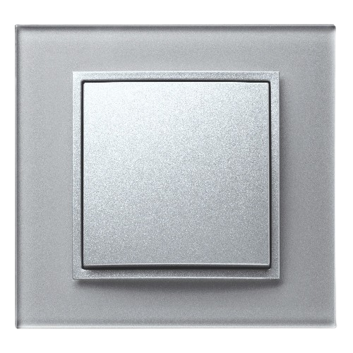 Berker B.7 Glass Aluminum / Aluminum